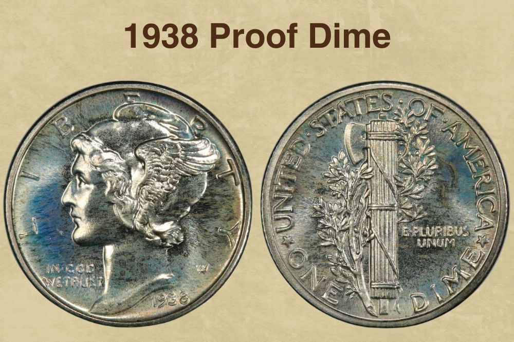 1938 Proof Dime