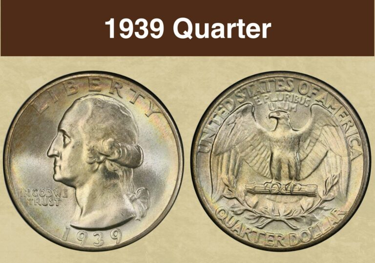 1939 Quarter Value (Price Chart, Error List, History & Varieties)