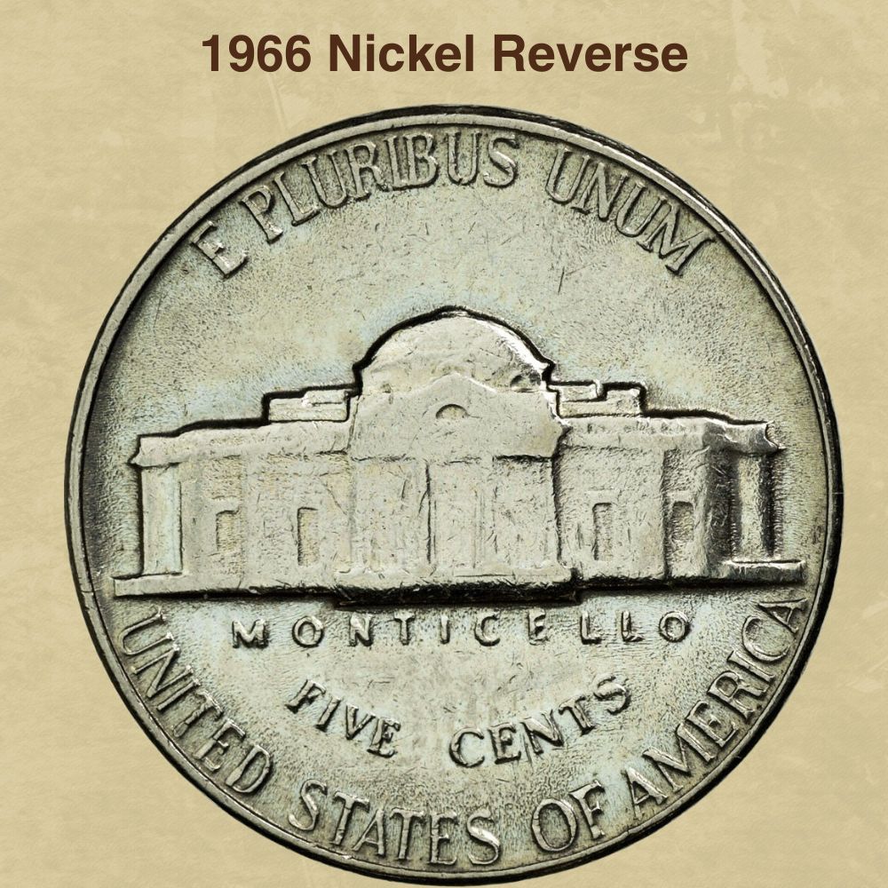 1966 Nickel Reverse