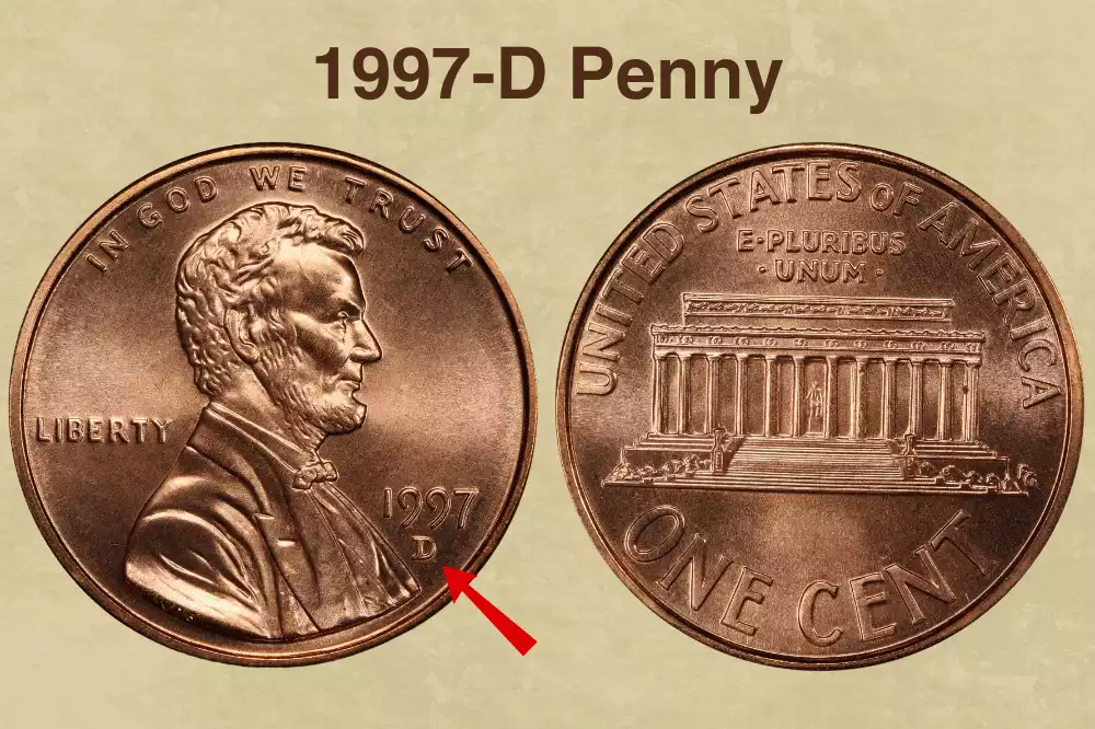 1997-D Penny Value