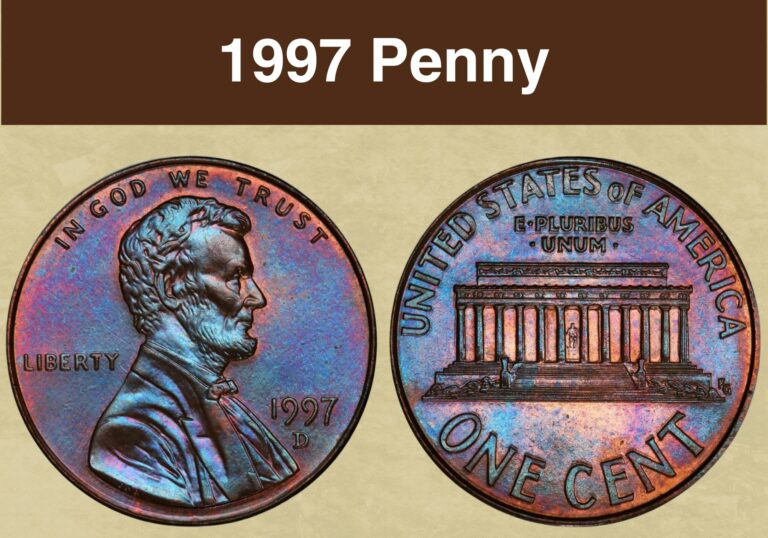 1997 Penny Value (Price Chart, Error List, History & Varieties)