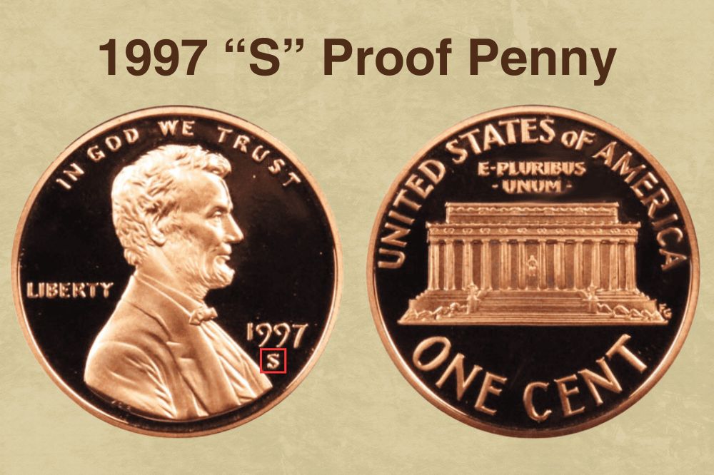 1997 “S” Proof Penny