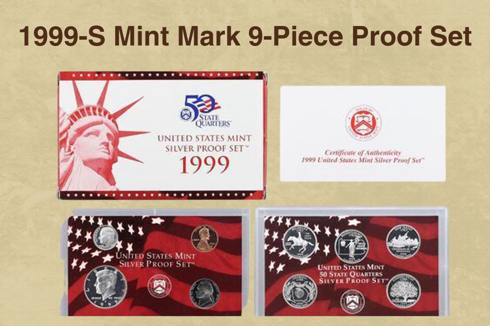 1999-S Mint Mark 9-Piece Proof Set