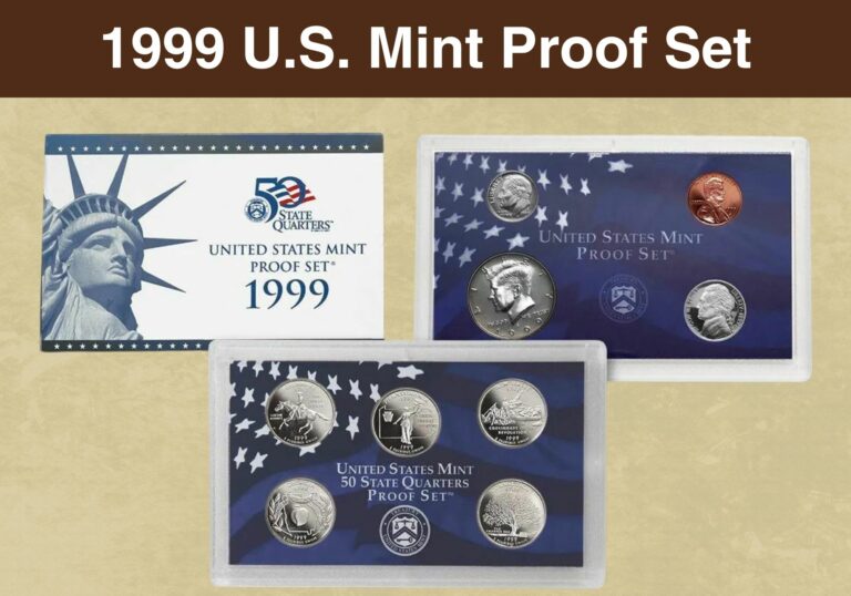 1999 U.S. Mint Proof Set Value (Price Chart, Error List, History & Varieties)