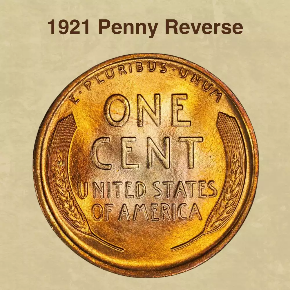 The Reverse Of The 1921 Penny