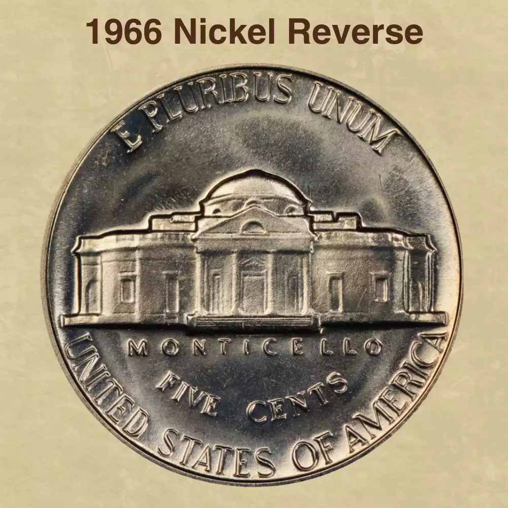 The Reverse Of The 1966 Nickel