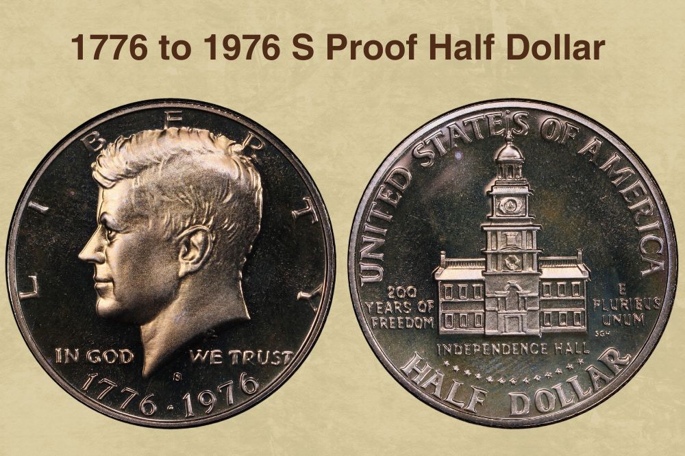 1776 to 1976 S Proof Half Dollar