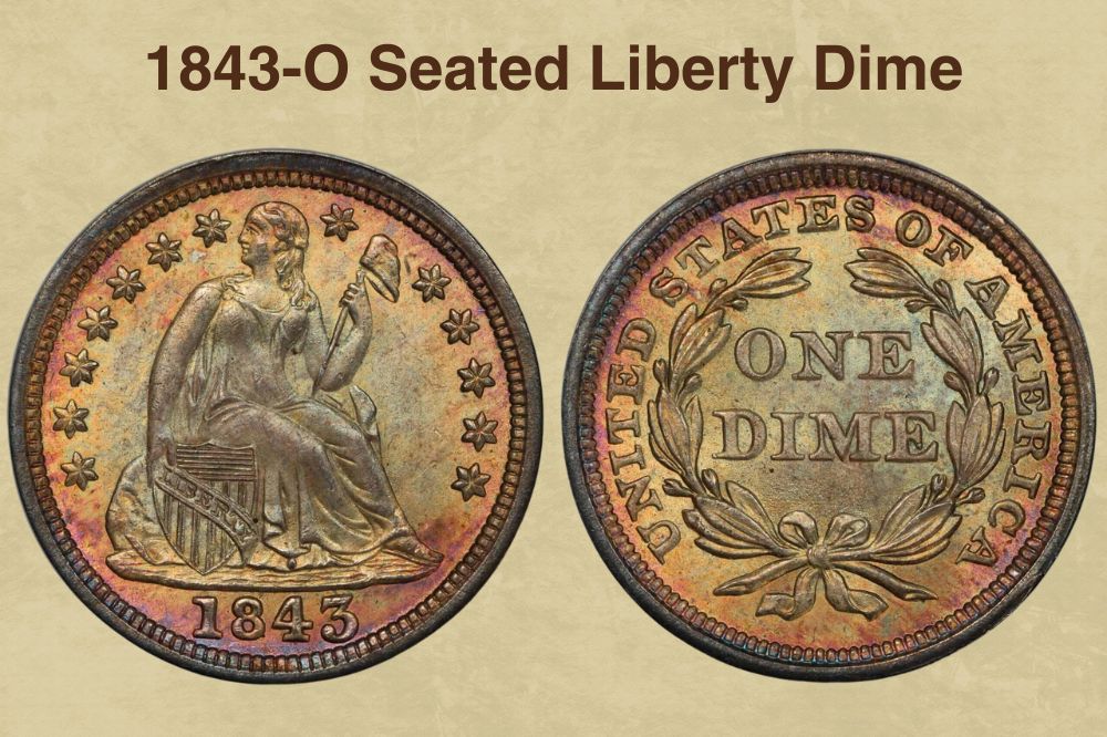 1843-O Seated Liberty Dime