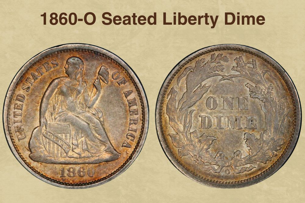 1860-O Seated Liberty Dime