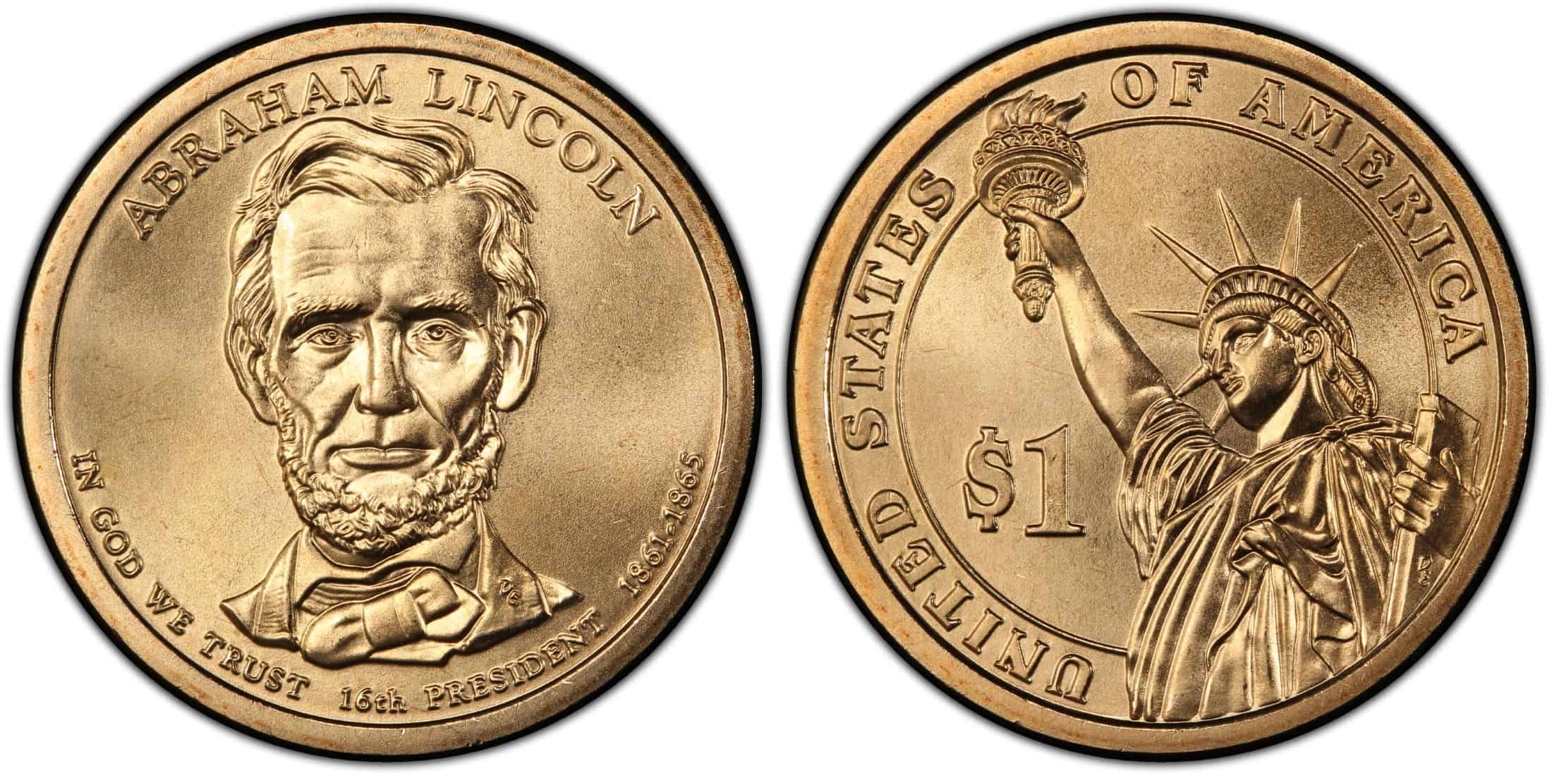1861 to 1865 Abraham Lincoln Dollar Coin Value How Much Is It Worth Today?