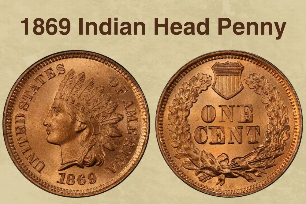 1869 Indian Head Penny