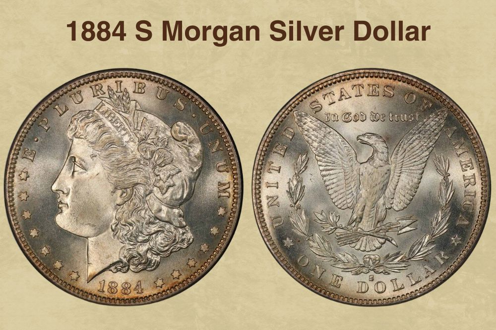 1884 S Morgan Silver Dollar