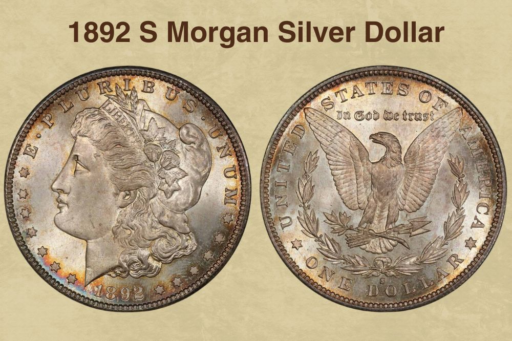 1892 S Morgan Silver Dollar