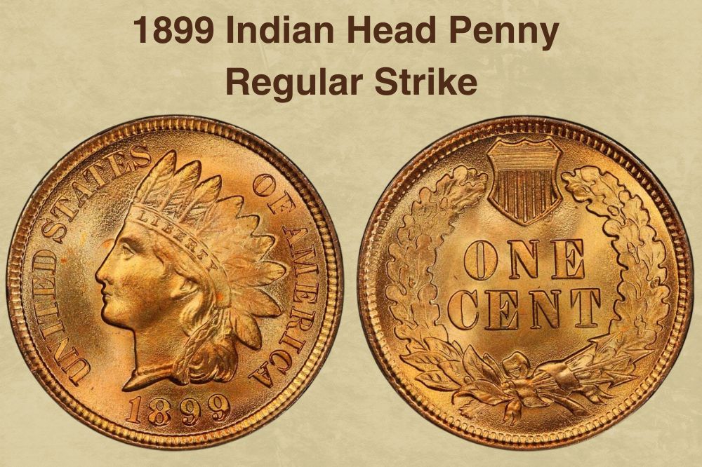 1899 Indian Head Penny Regular Strike