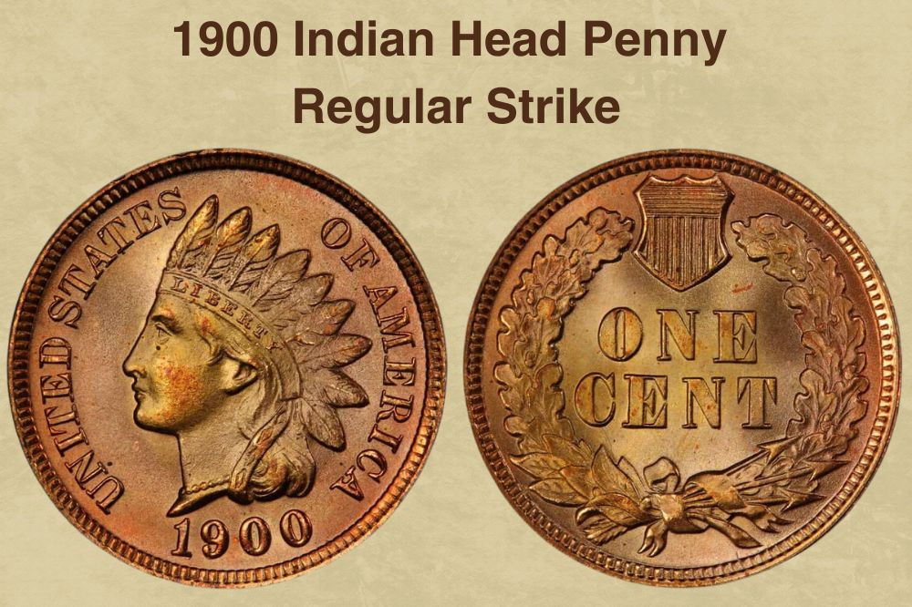 1900 Indian Head Penny Regular Strike