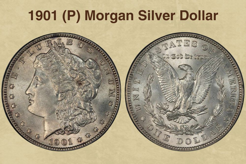1901 (P) Morgan Silver Dollar