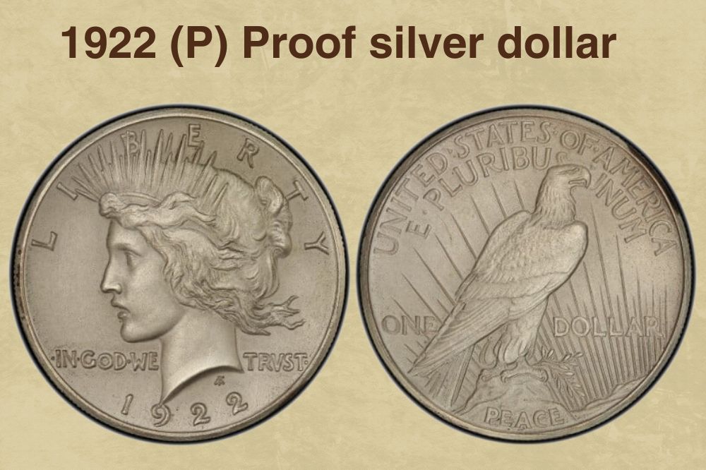 1922 Peace Silver Dollar High Relief Coin Value Prices, Photos & Info