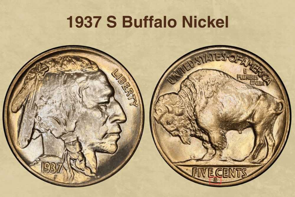 1937 S Buffalo Nickel