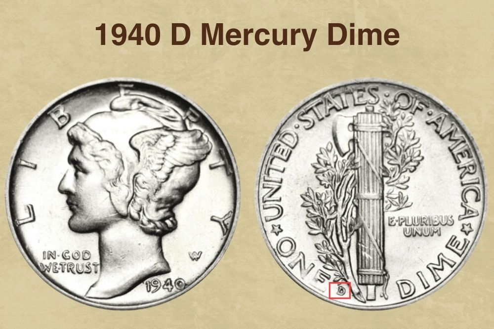 1940 D Mercury Dime