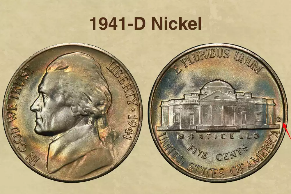 1941-D Nickel Value