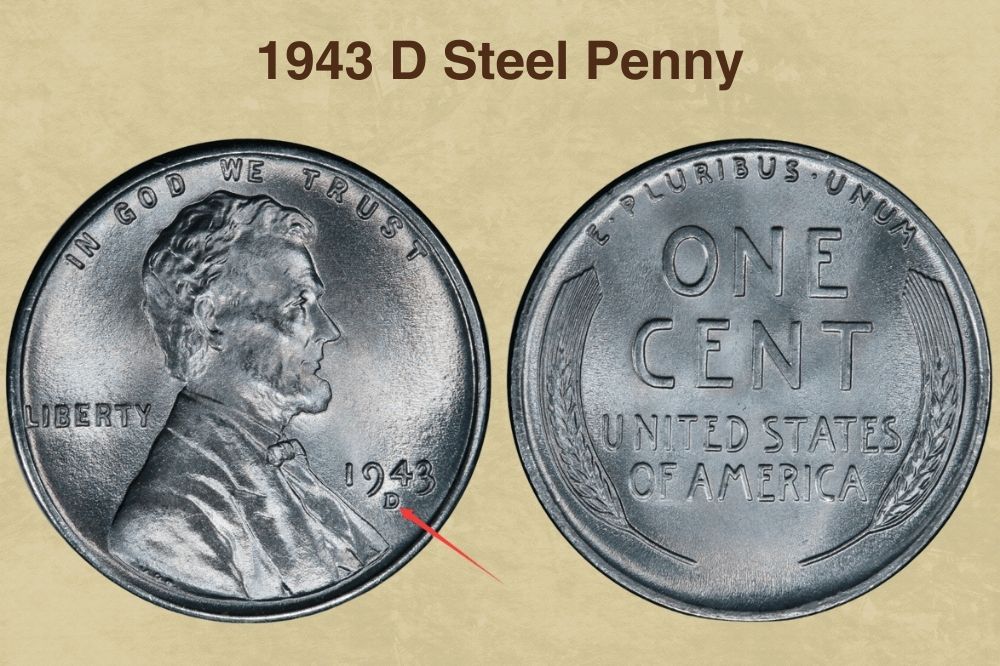 1943 D Steel Penny