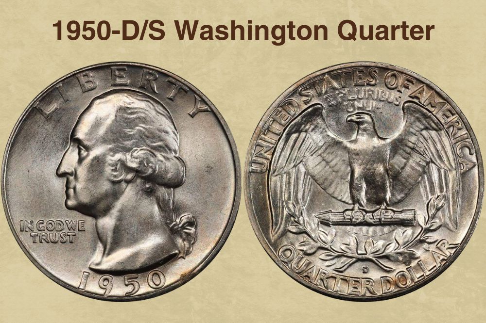 1950-D/S Washington Quarter