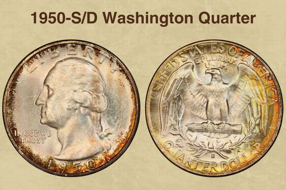 1950-S/D Washington Quarter