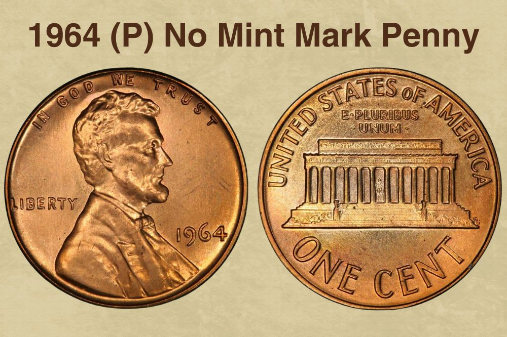 1964 (P) No Mint Mark Penny