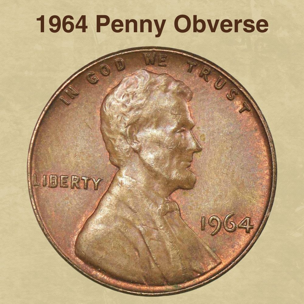 1964 Penny Obverse