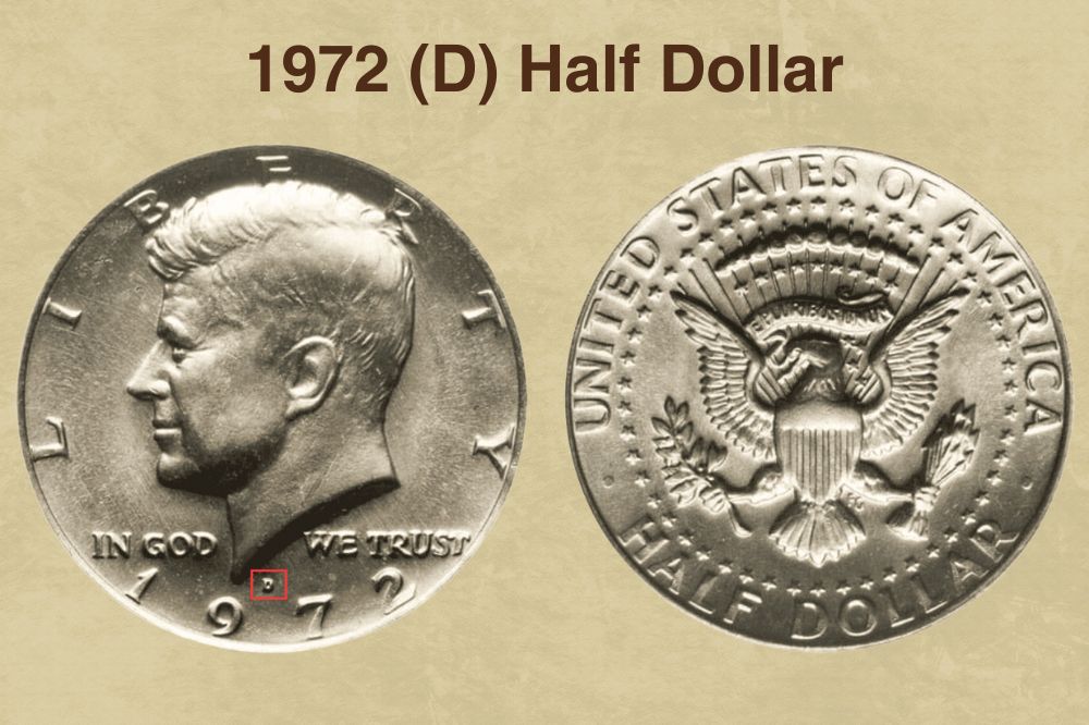 1972 (D) Half Dollar
