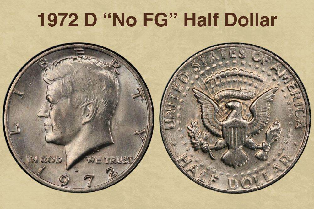 1972 D “No FG” Half Dollar
