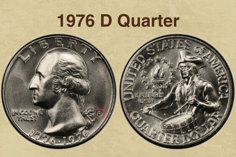 1976 D quarter