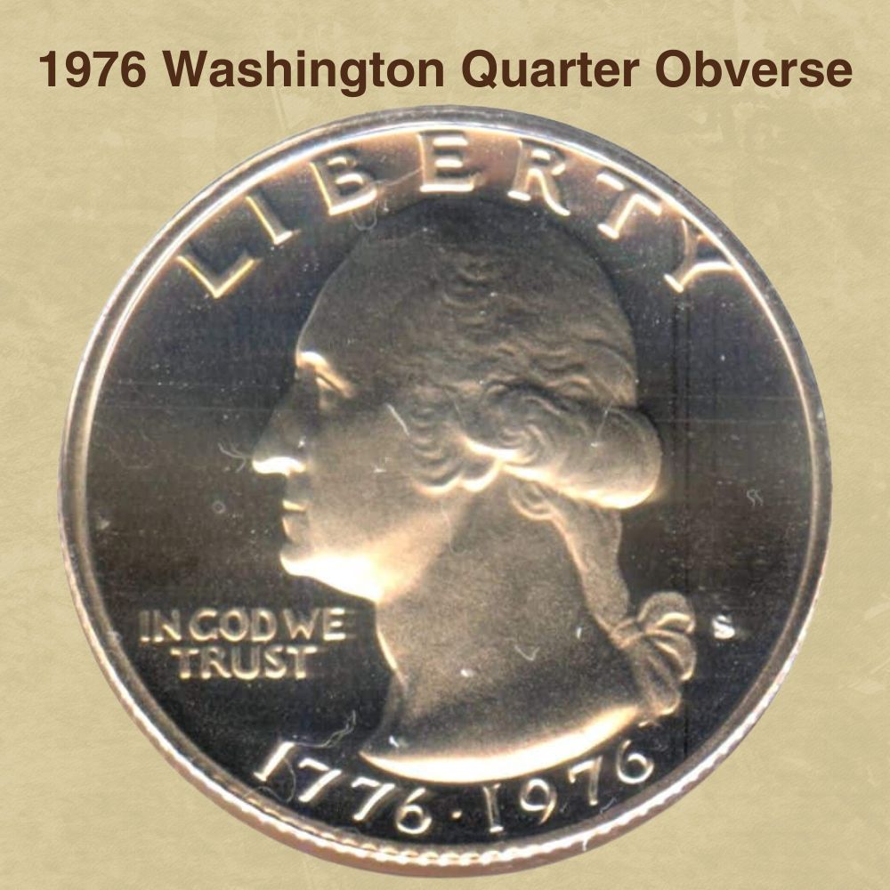 1976 Washington Quarter Obverse