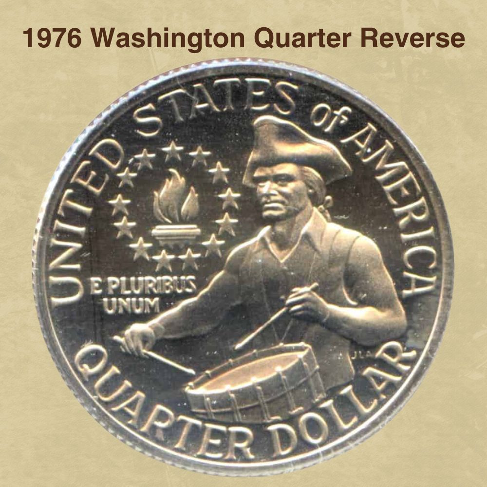 1976 Washington Quarter Reverse