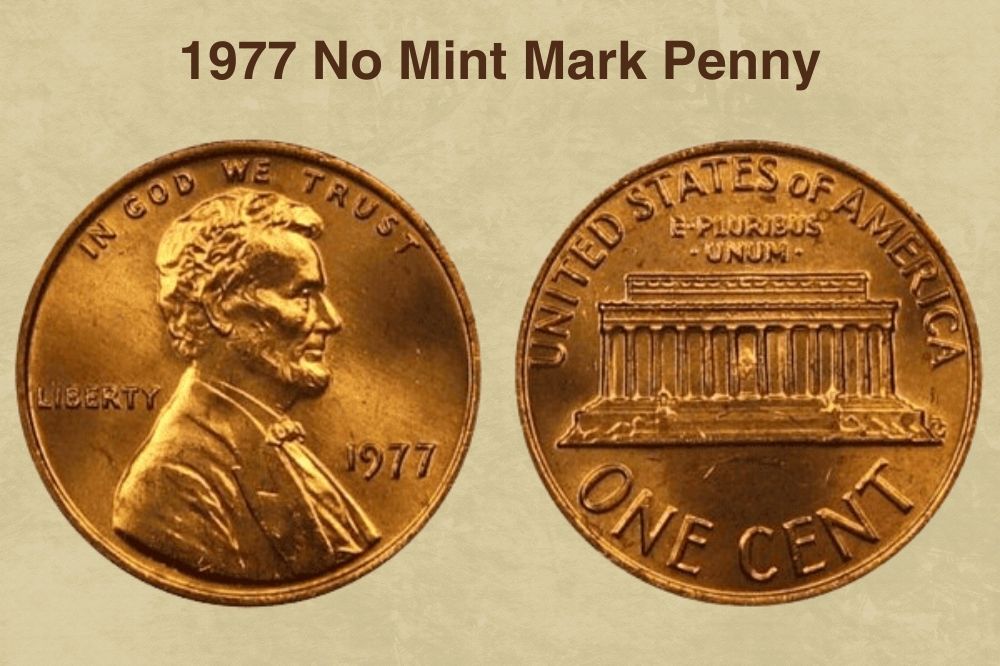 1977 No Mint Mark Penny