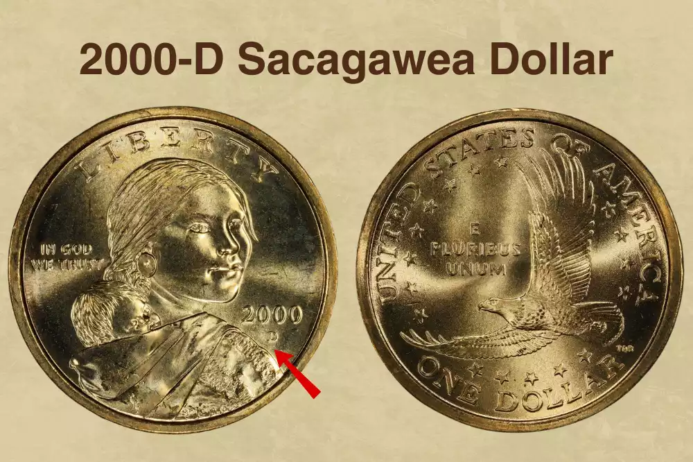 2000-D Sacagawea Dollar