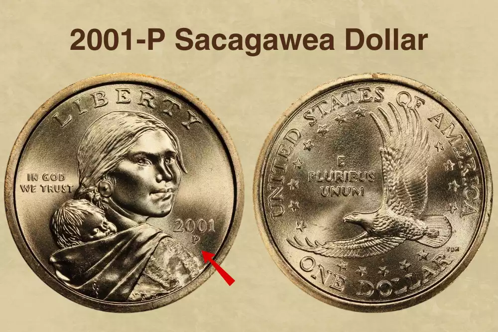 2001-P Sacagawea Dollar