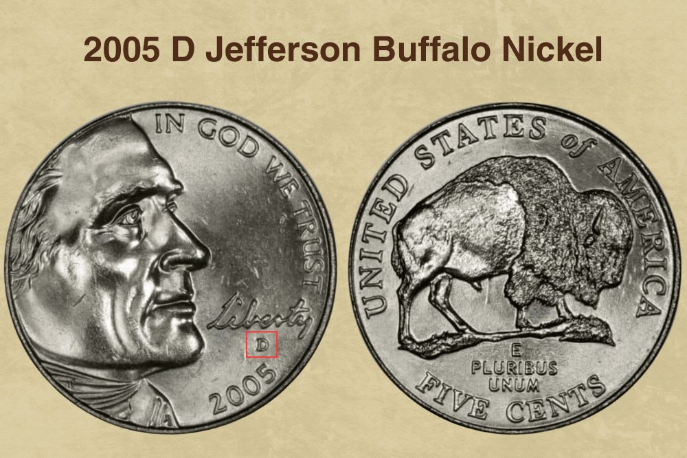 2005 D Jefferson Buffalo Nickel