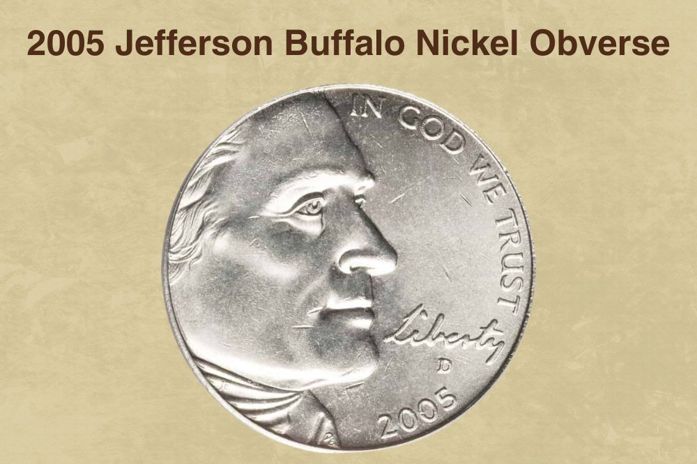 2005 Jefferson Buffalo Nickel Obverse