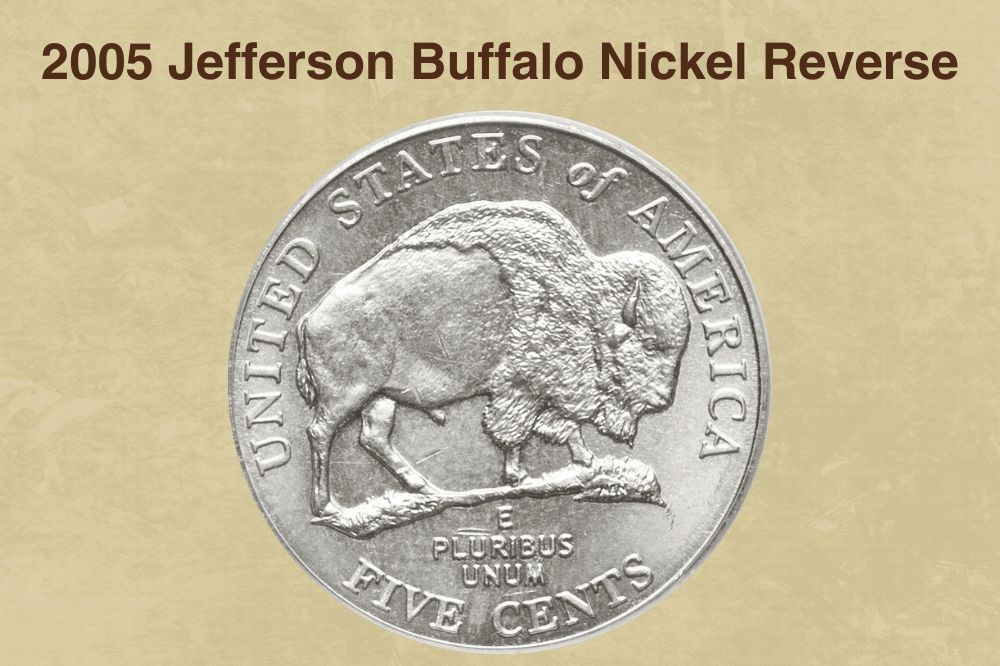 2005 Jefferson Buffalo Nickel Reverse