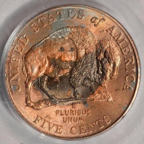 2005 Jefferson Buffalo nickel Improperly annealed