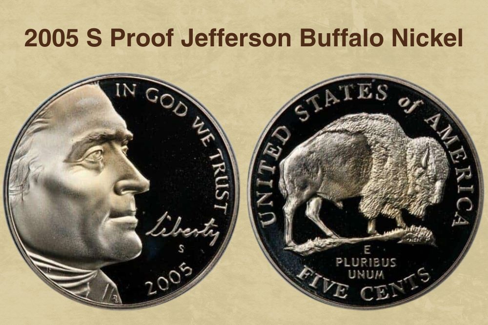 2005 S Proof Jefferson Buffalo Nickel