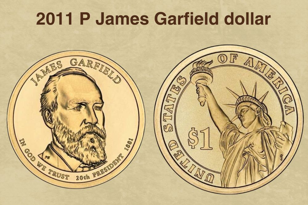2011 P James Garfield dollar