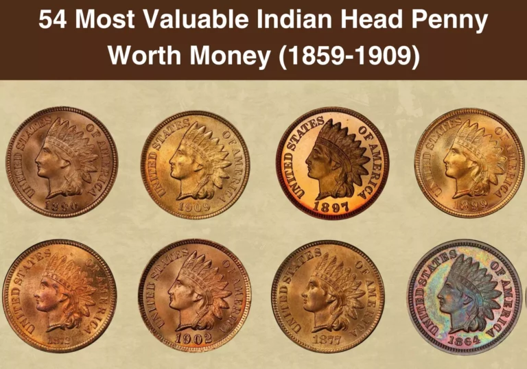 54 Most Valuable Indian Head Penny Worth Money (1859-1909)