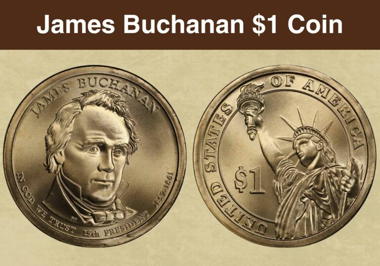 James Buchanan $1 Coin Value (Price Chart, Error List, History & Varieties)