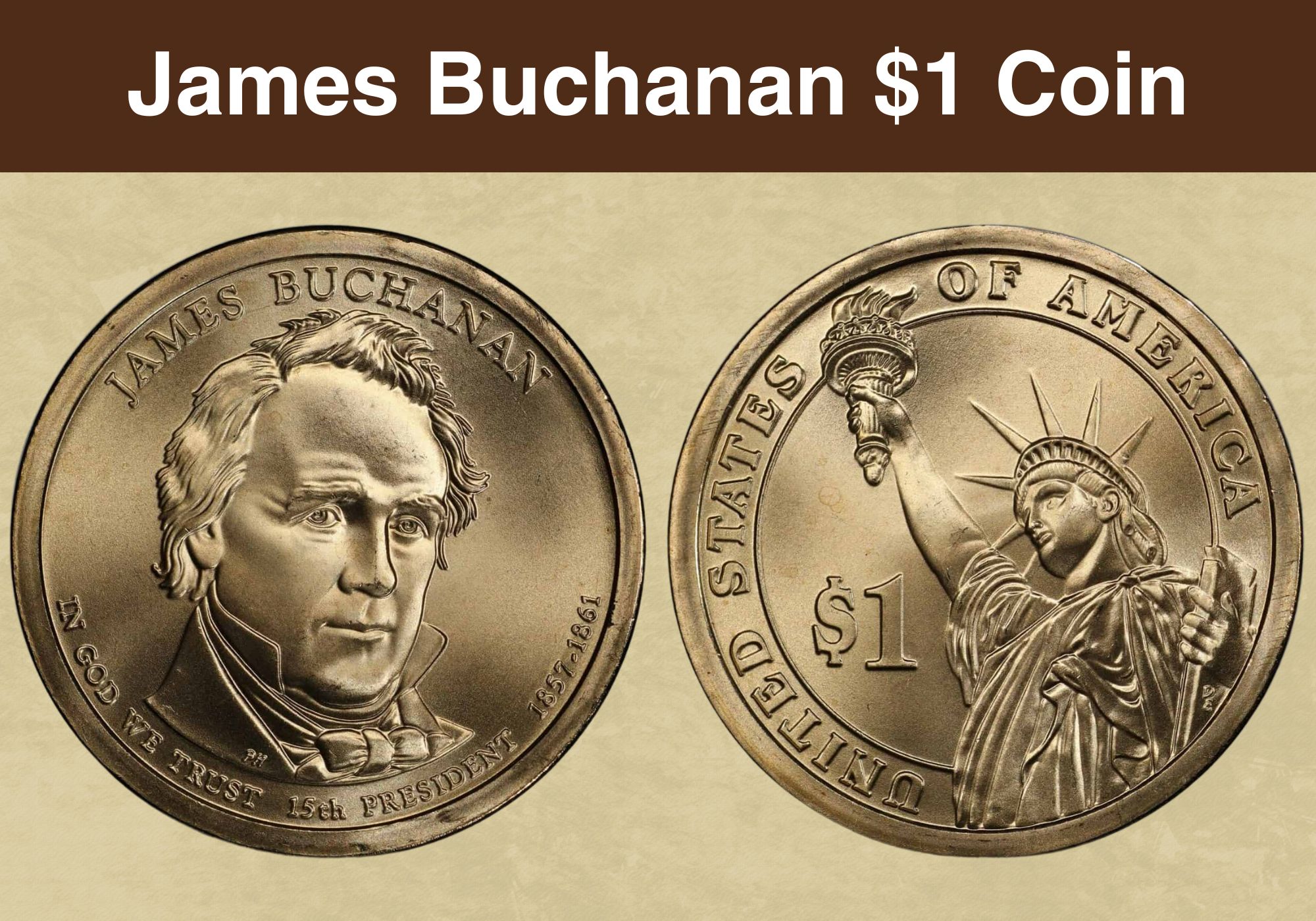 James Buchanan $1 Coin Value