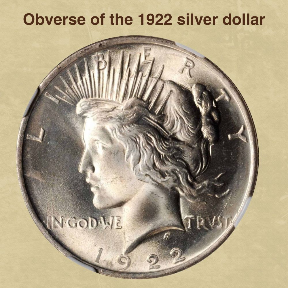 1922 (P) Silver dollar