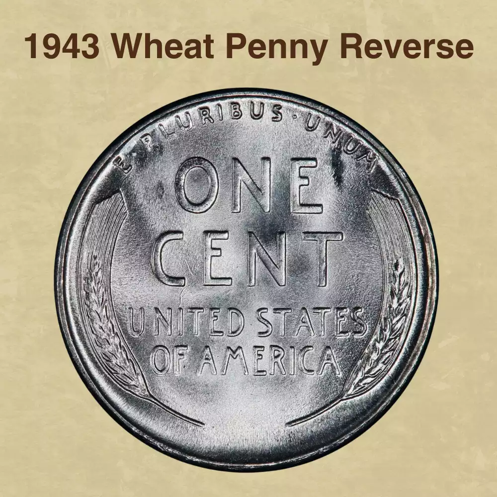 The Reverse Of The 1943 Wheat Penny