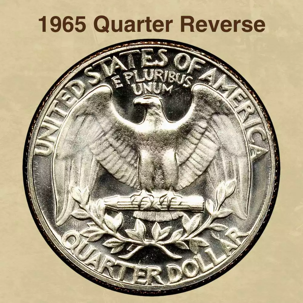 The Reverse Of the 1965 Quarter