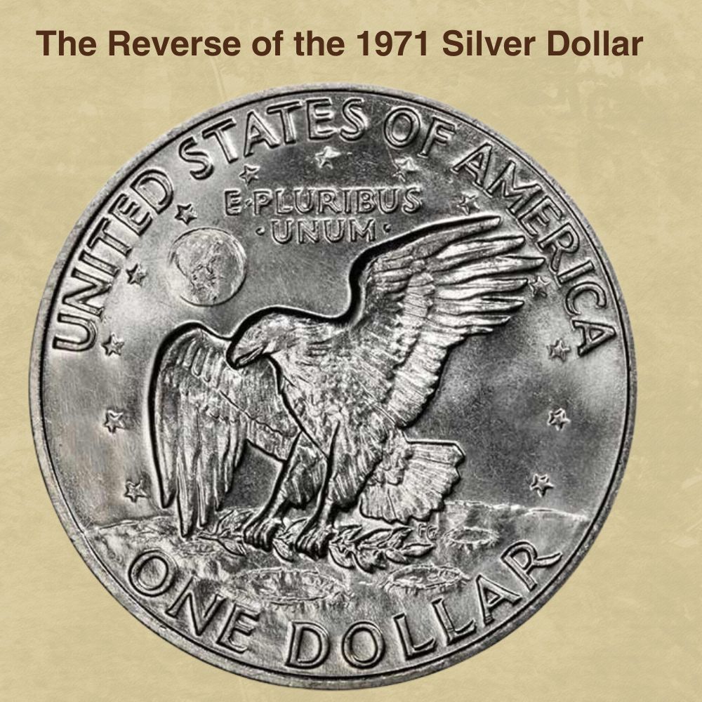 The Reverse of the 1971 Silver Dollar